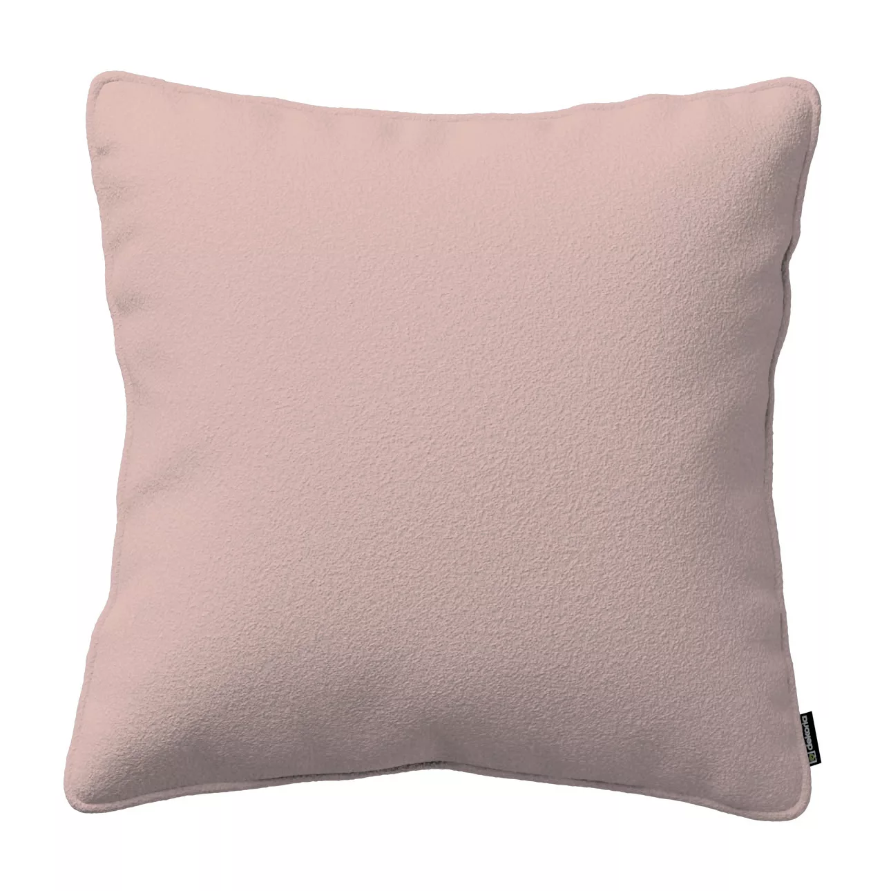 Kissenhülle Gabi mit Paspel, rosa, 60 x 60 cm, Bouclé (702-84) günstig online kaufen