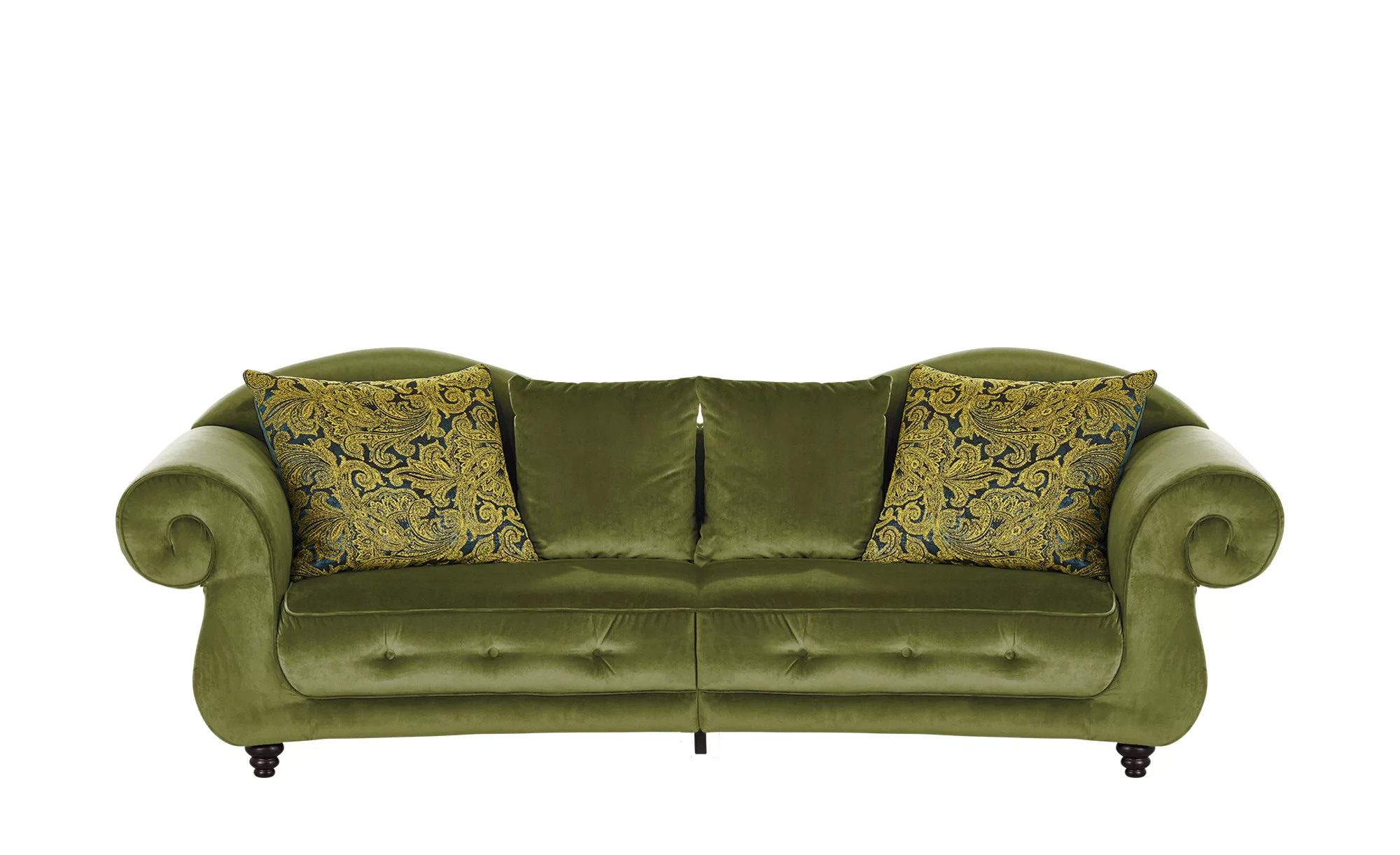 Design Big Sofa - grün - 288 cm - 98 cm - 110 cm - Polstermöbel > Sofas > B günstig online kaufen