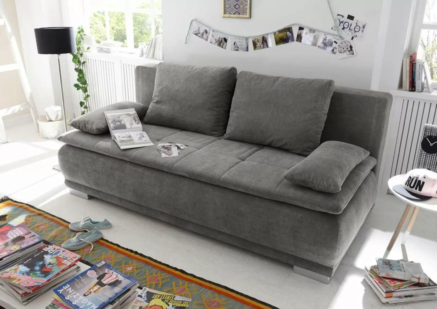 ED EXCITING DESIGN Schlafsofa "Luigi" günstig online kaufen