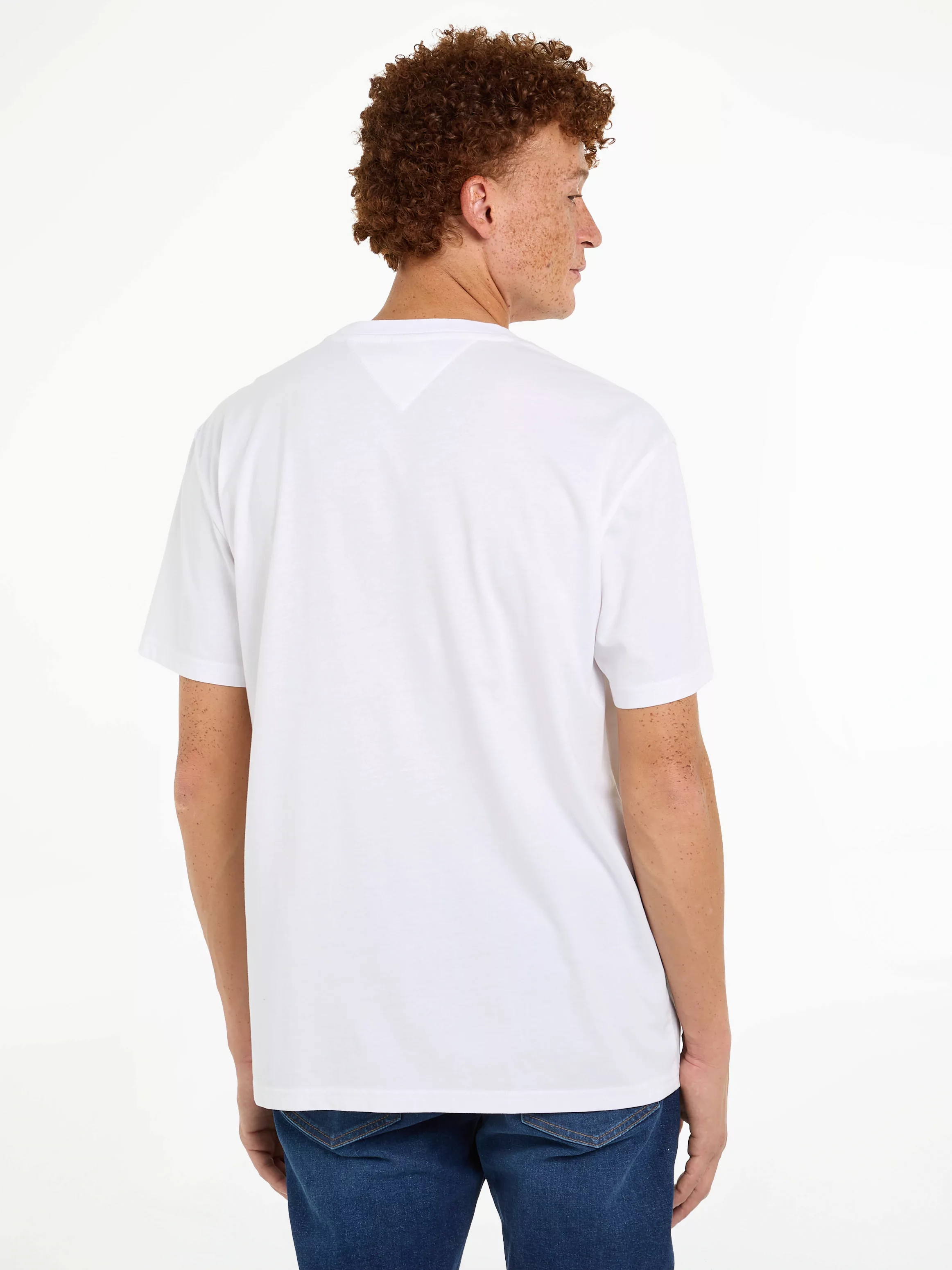 Tommy Jeans T-Shirt TJM REG RWB DNA TEE mit Logoprint günstig online kaufen