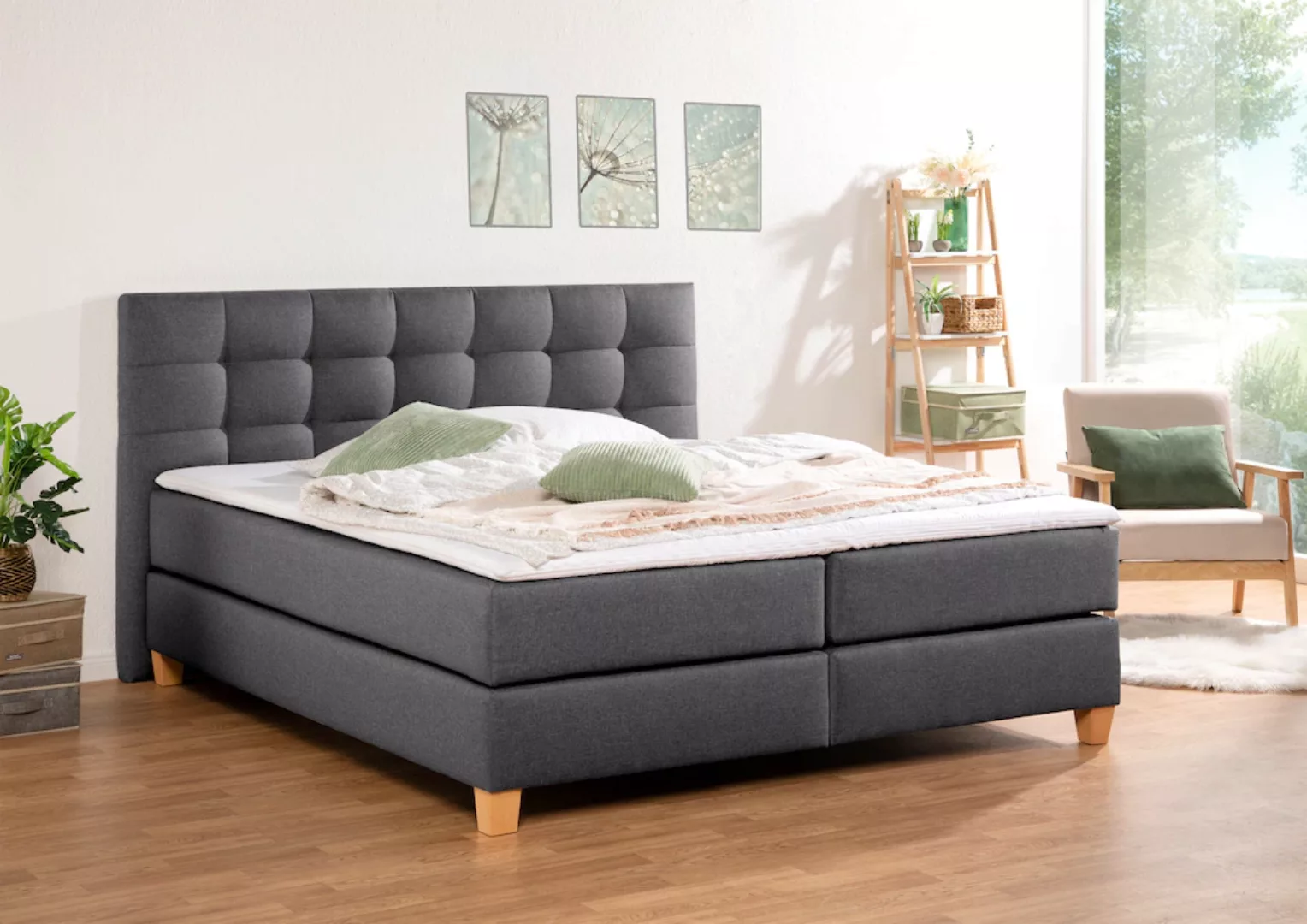 Home affaire Boxspringbett "Moulay" günstig online kaufen