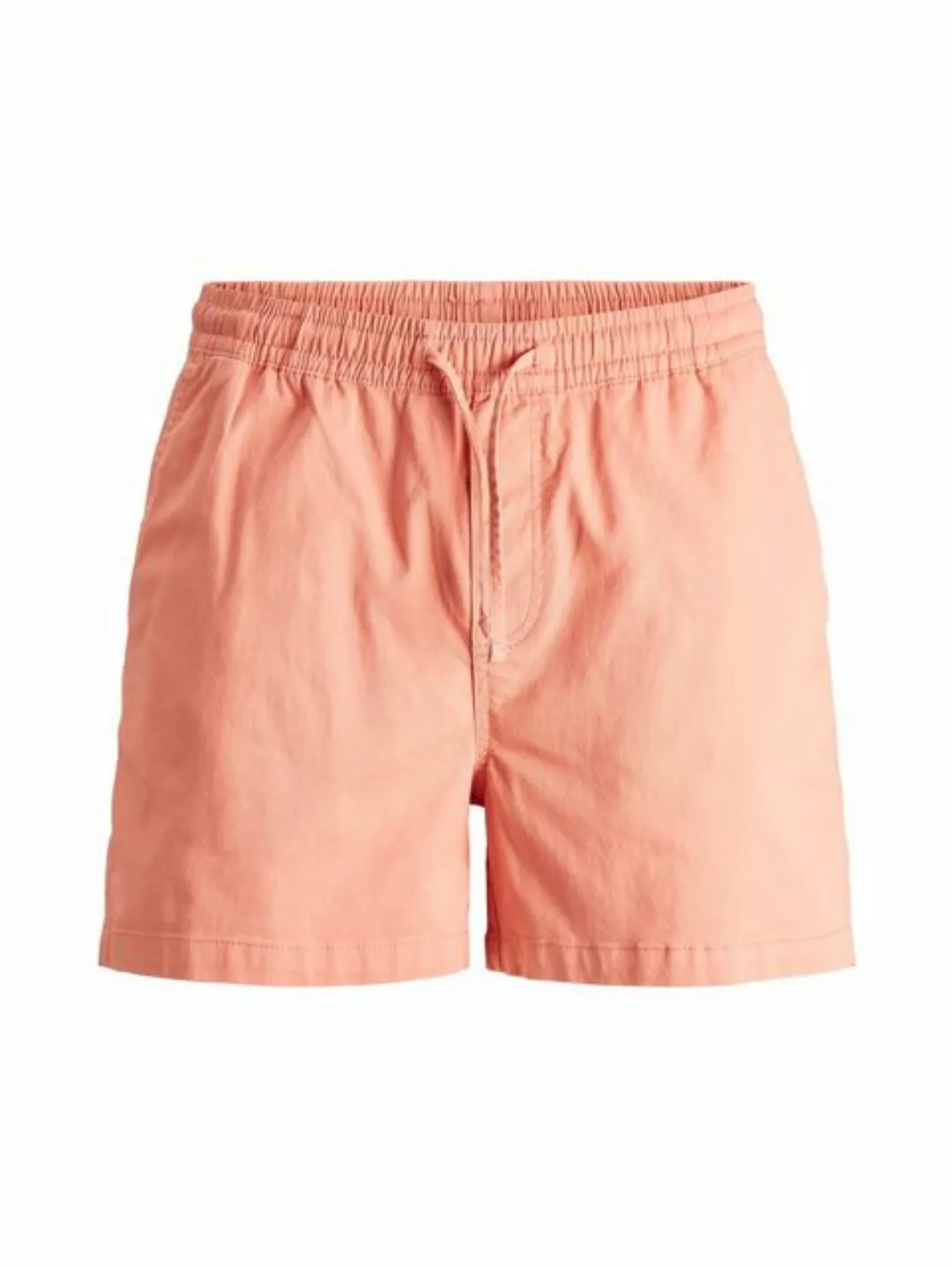 Jack & Jones – Intelligence – Chino-Shorts mit Kordelzug in Korallenrot-Ros günstig online kaufen
