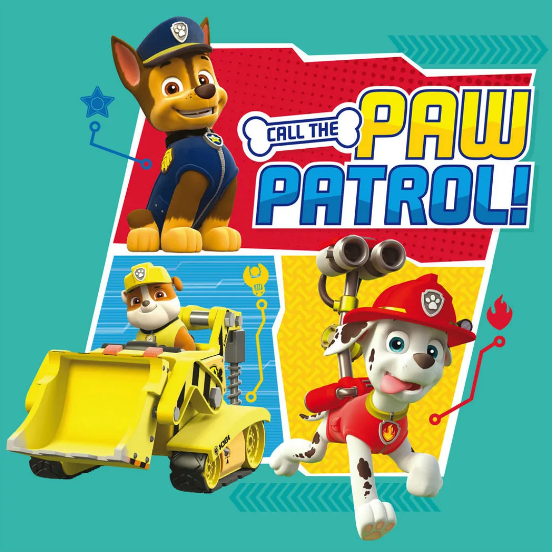 Keilrahmenbild Paw Patrol B/L: ca. 35x35 cm günstig online kaufen