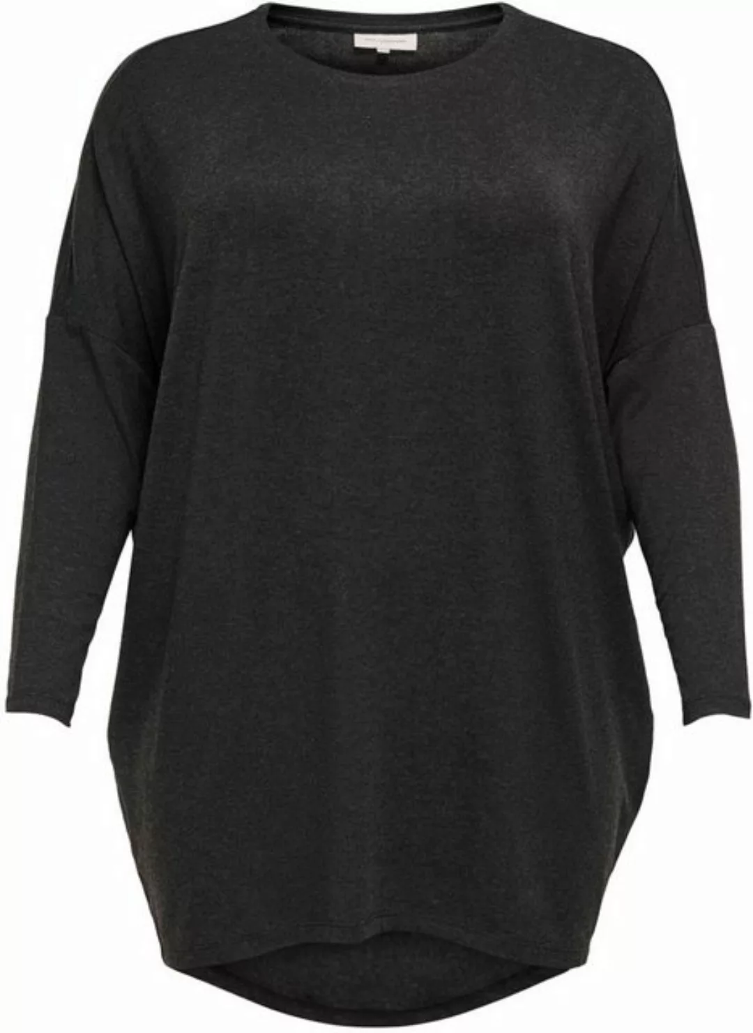 ONLY CARMAKOMA T-Shirt Long Curvy Shirt Plus Size Longsleeve Übergröße CARC günstig online kaufen