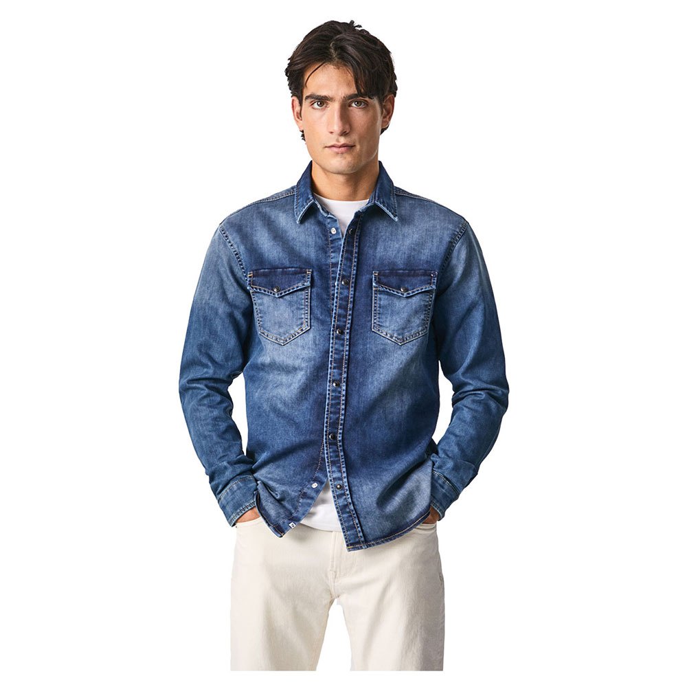 Pepe Jeans New Jepson Hemd M Denim günstig online kaufen