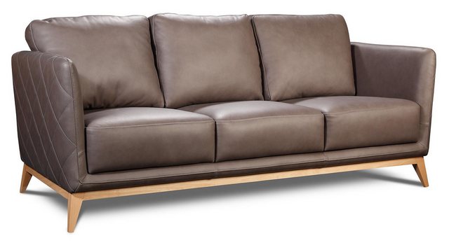 Xlmoebel Sofa Sofa mit Lederdesign und Polsterung, bestehend aus 2 Sesseln günstig online kaufen