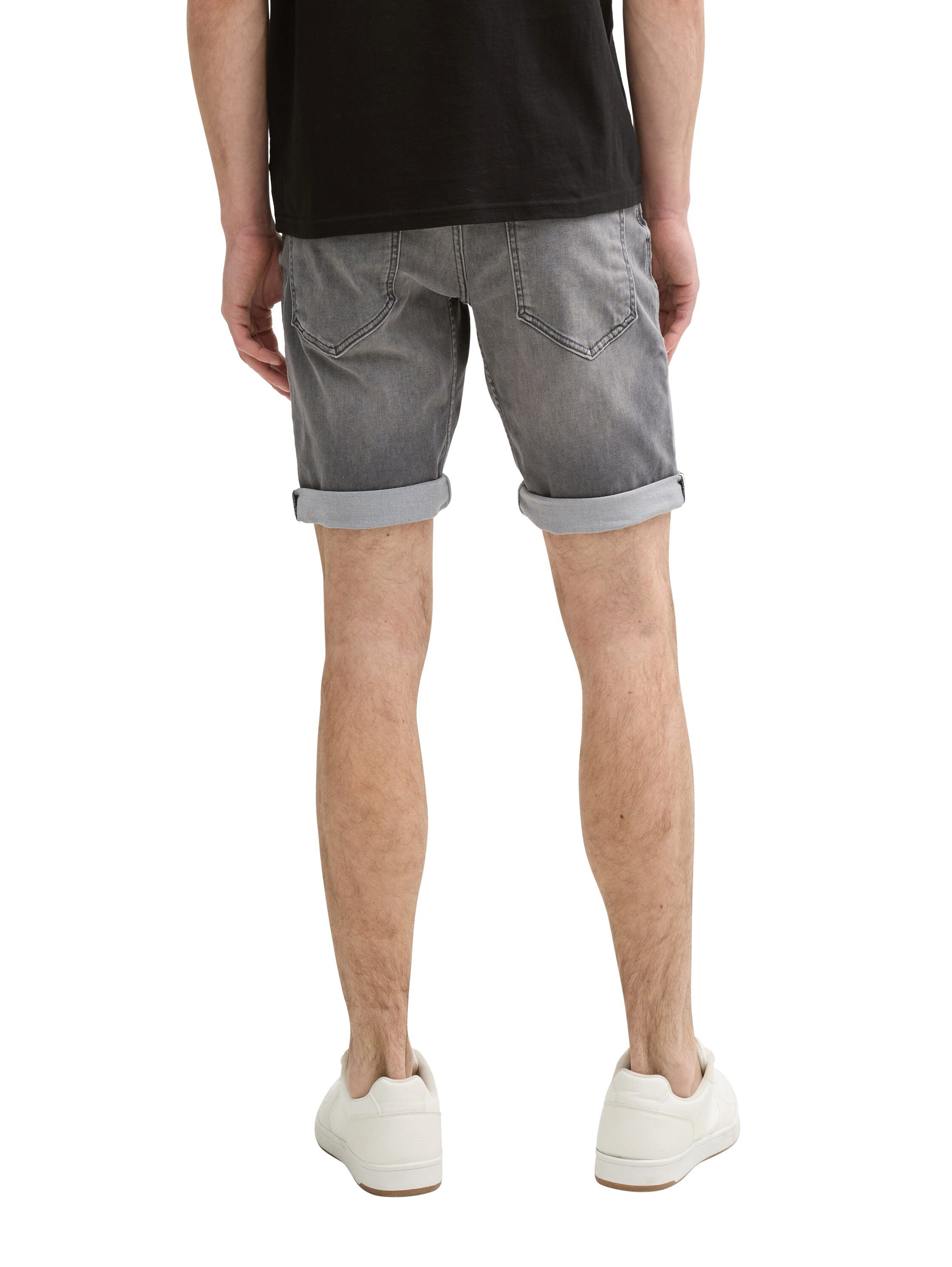 Tom Tailor Herren Jeans Short TTJOSH REGULAR SHORTS Mid Waist Regular Fit - günstig online kaufen