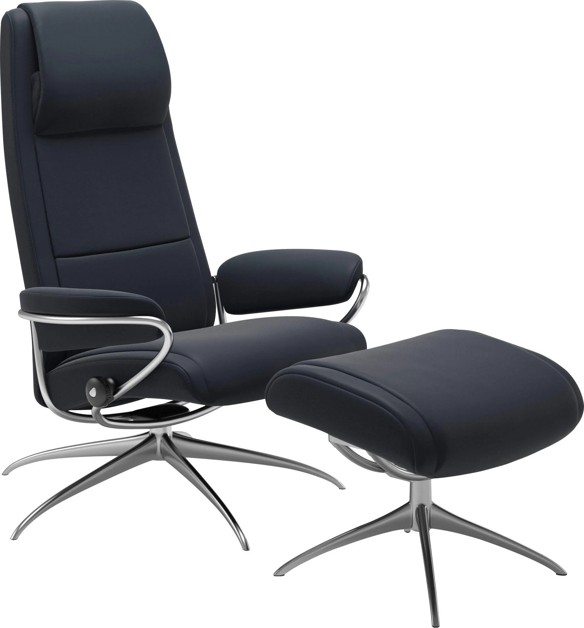 Stressless® Relaxsessel »Paris«, (Set, Relaxsessel mit Hocker) günstig online kaufen