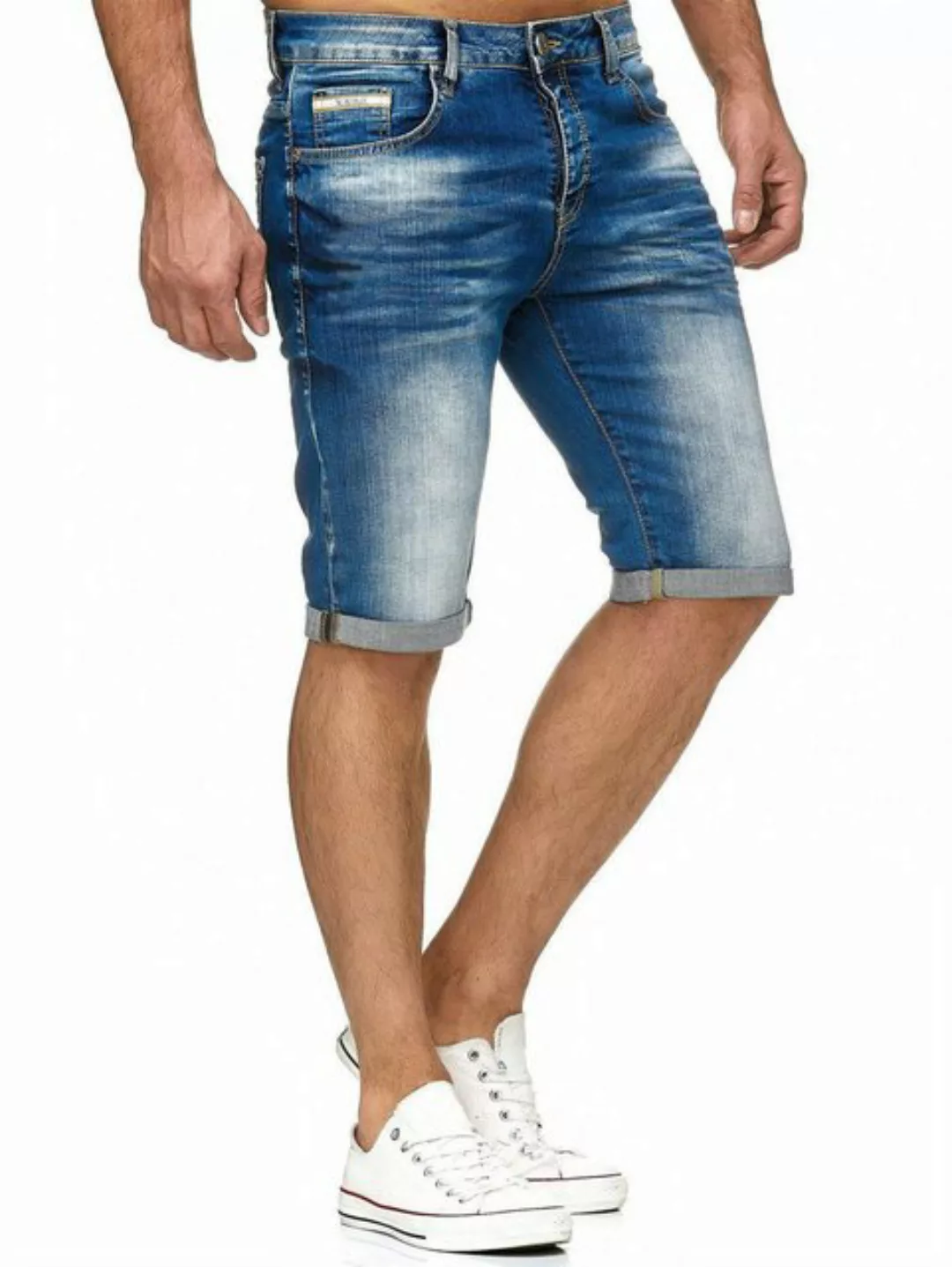RedBridge Jeansshorts Red Bridge Herren Jeans Short Kurze Hose Denim Basic günstig online kaufen
