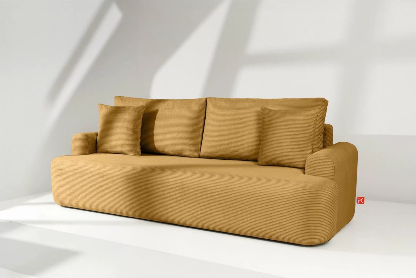 KONSIMO 3-Sitzer Schlafsofa ELPHO 3-Personen, mit Schlaffunktion, hergestel günstig online kaufen