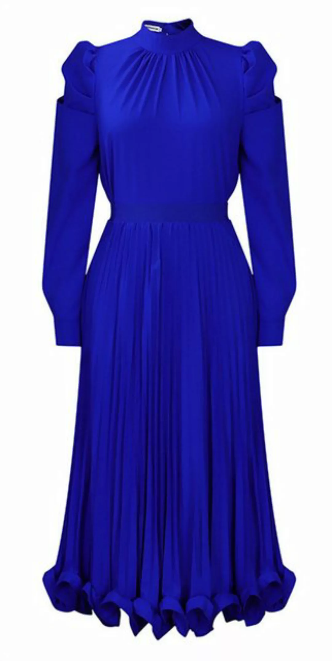 ZWY Dirndl Lange Frauenkleider Lange Kleider mit Falten Bankett Abendkleide günstig online kaufen