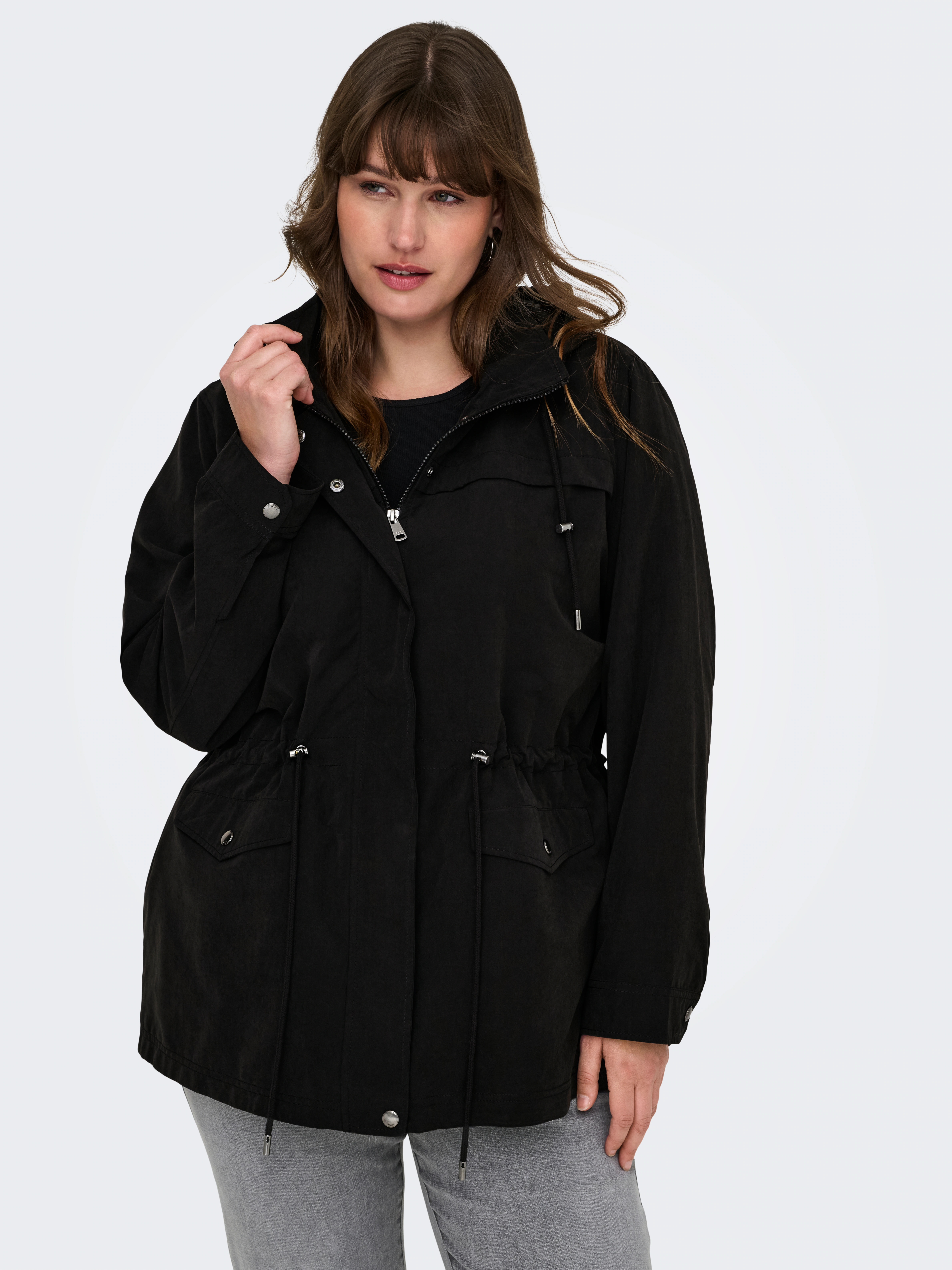 ONLY CARMAKOMA Parka "CARNEWSTARLINE SPRING JACKET CC OTW", mit Kapuze günstig online kaufen