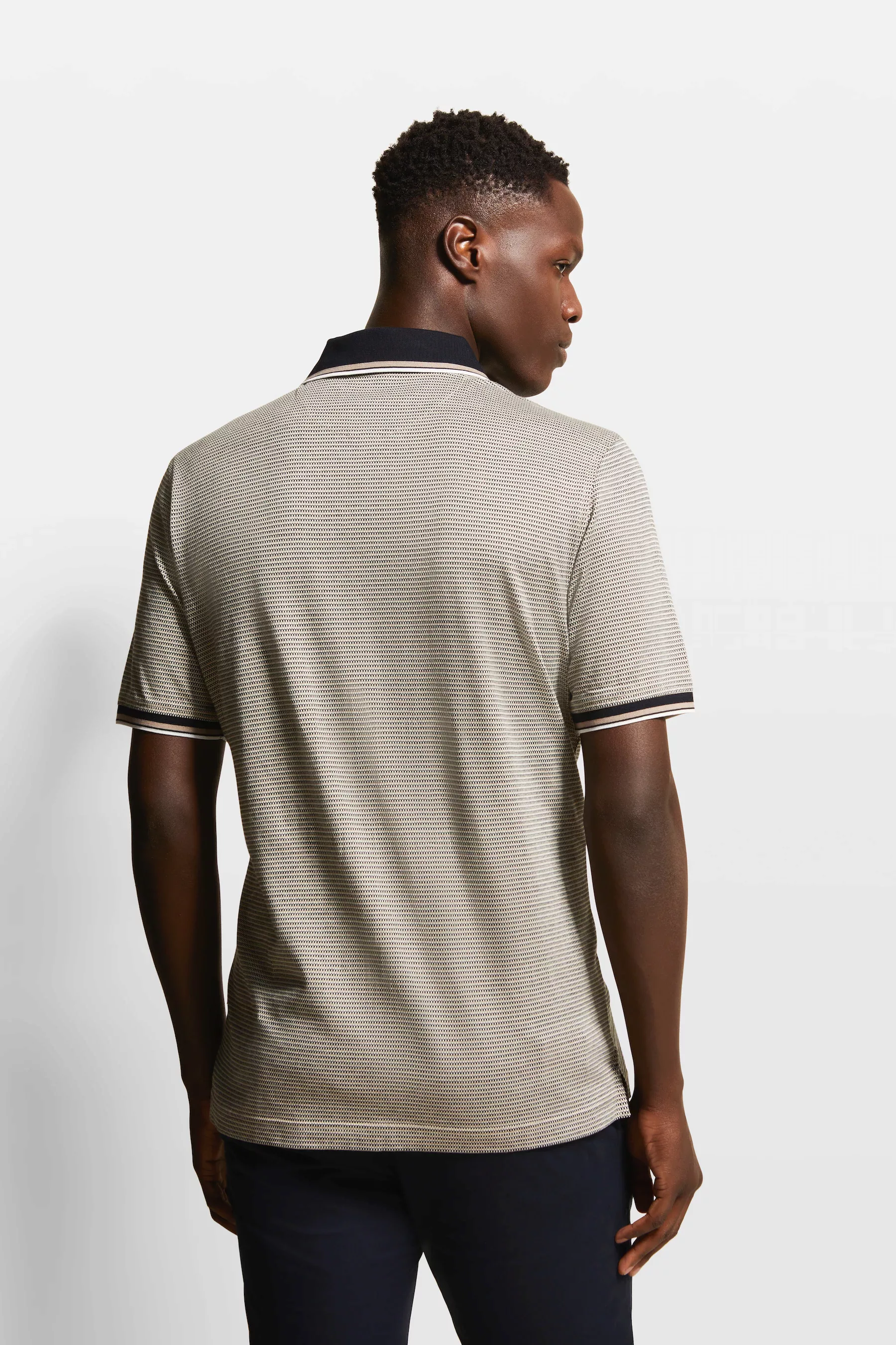 bugatti Poloshirt, mit 3-tone-Dessin günstig online kaufen