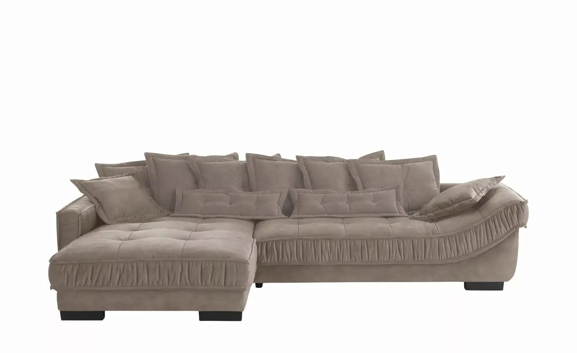 pop Ecksofa Zweifarbig Diwan III ¦ beige ¦ Maße (cm): B: 333 H: 90 T: 202 P günstig online kaufen