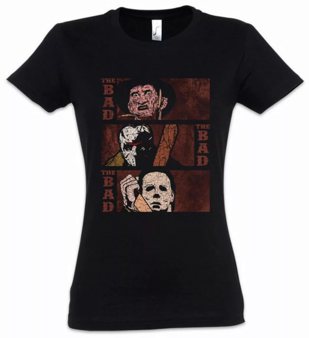 Urban Backwoods Print-Shirt The Bad & The Bad Damen T-Shirt Jason Slasher F günstig online kaufen