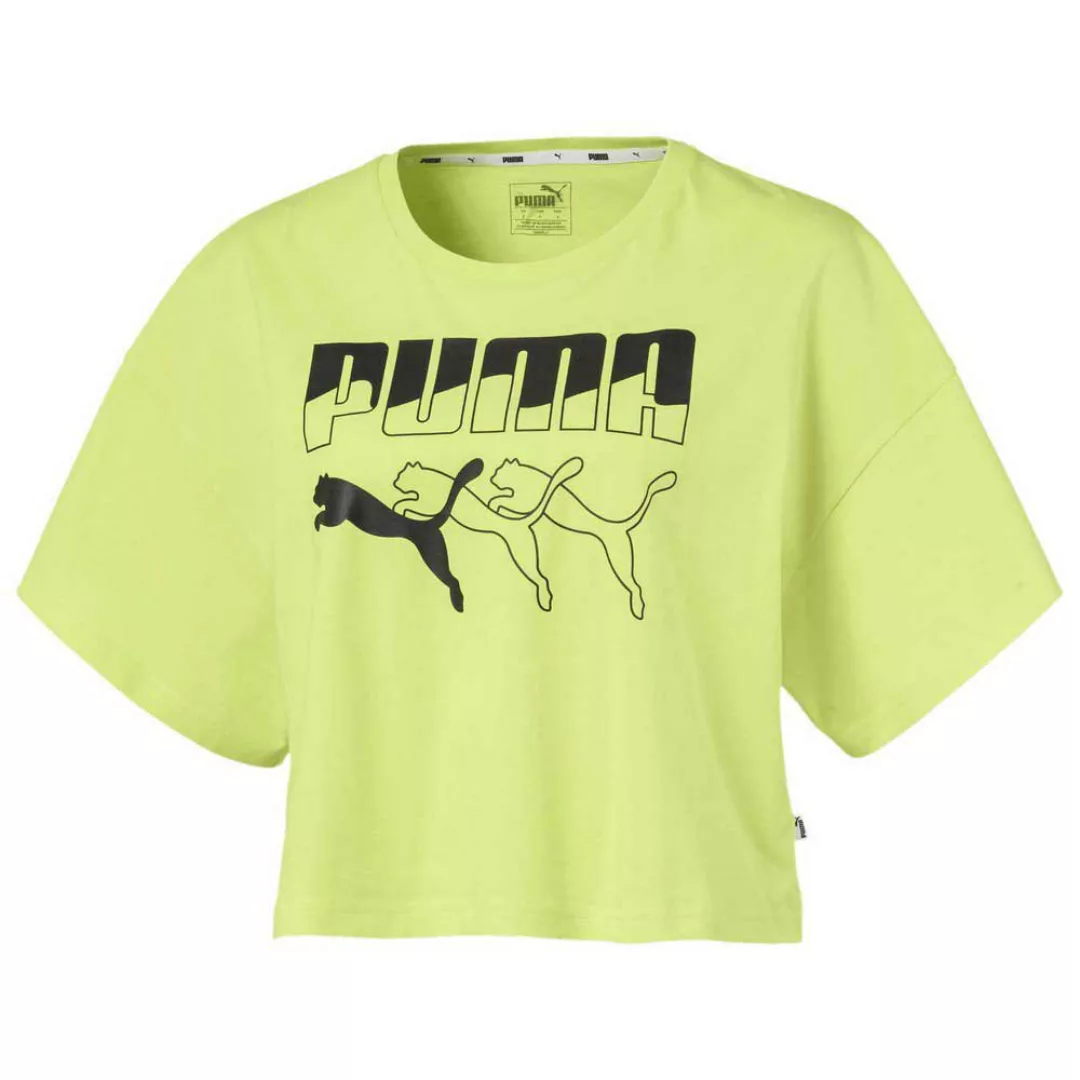 Puma Rebel Fashion Kurzarm T-shirt L Sunny Lime günstig online kaufen