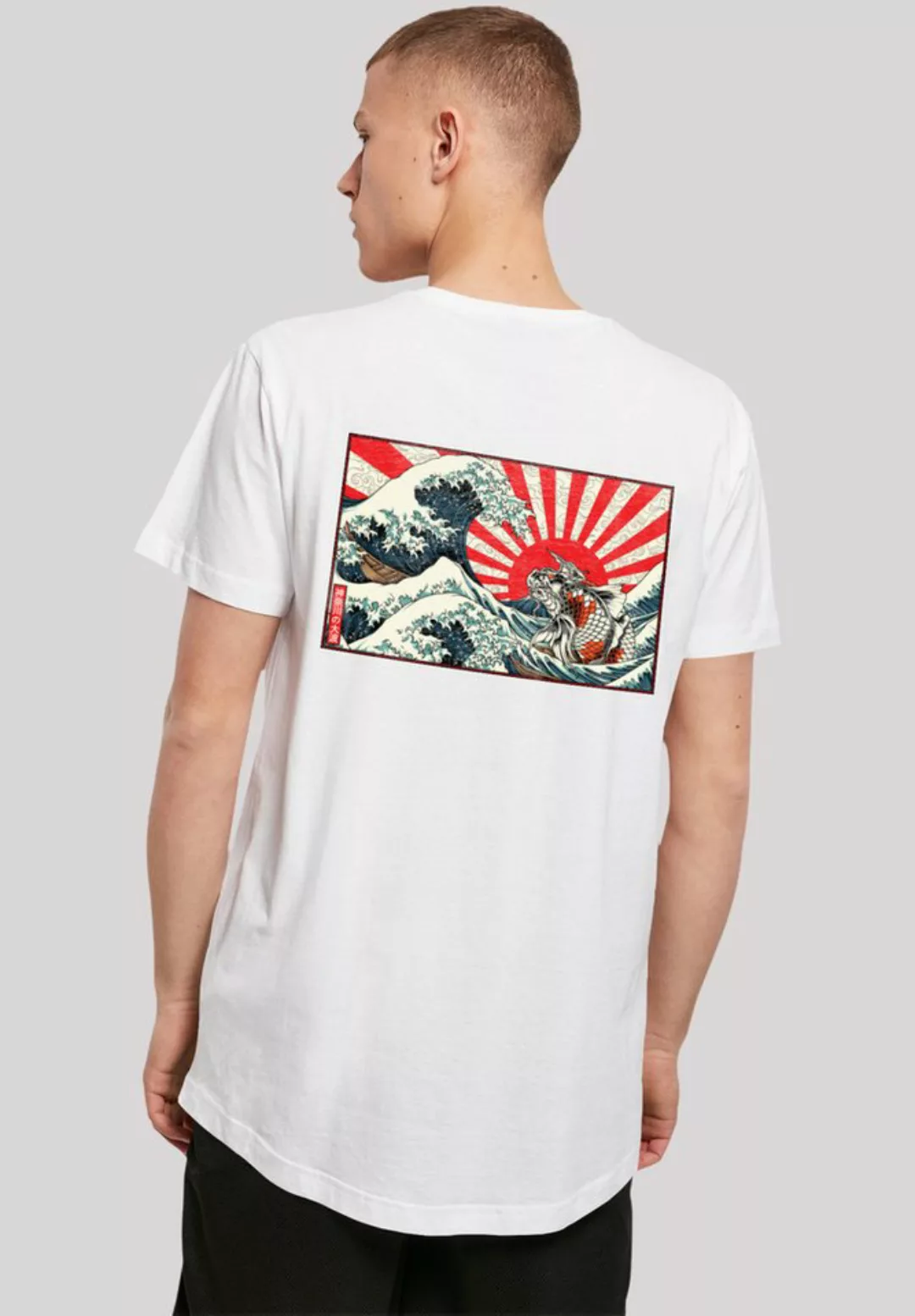 F4NT4STIC T-Shirt Kanagawa Welle Japan Print günstig online kaufen