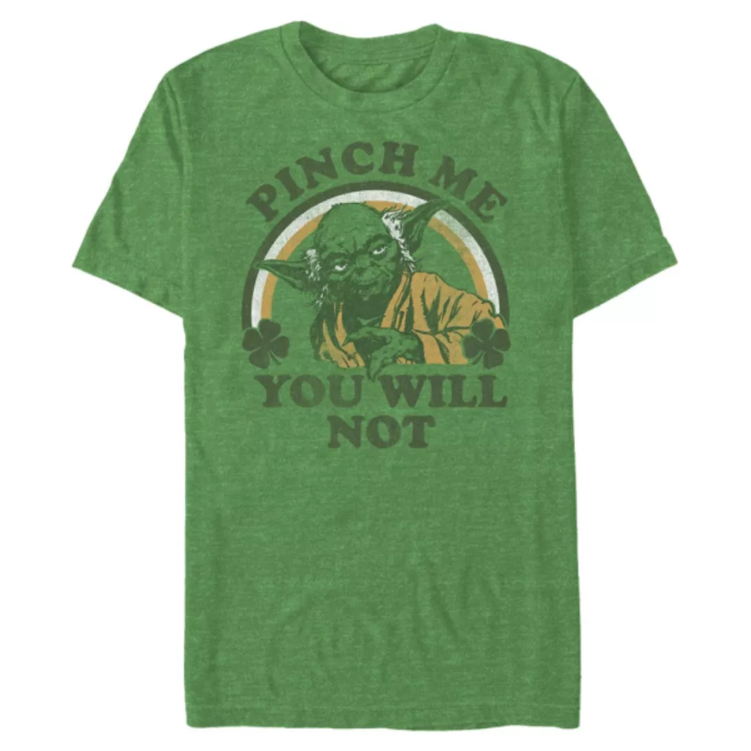 Star Wars - Yoda Will Not Pinch - St. Patrick's Day - Männer T-Shirt günstig online kaufen