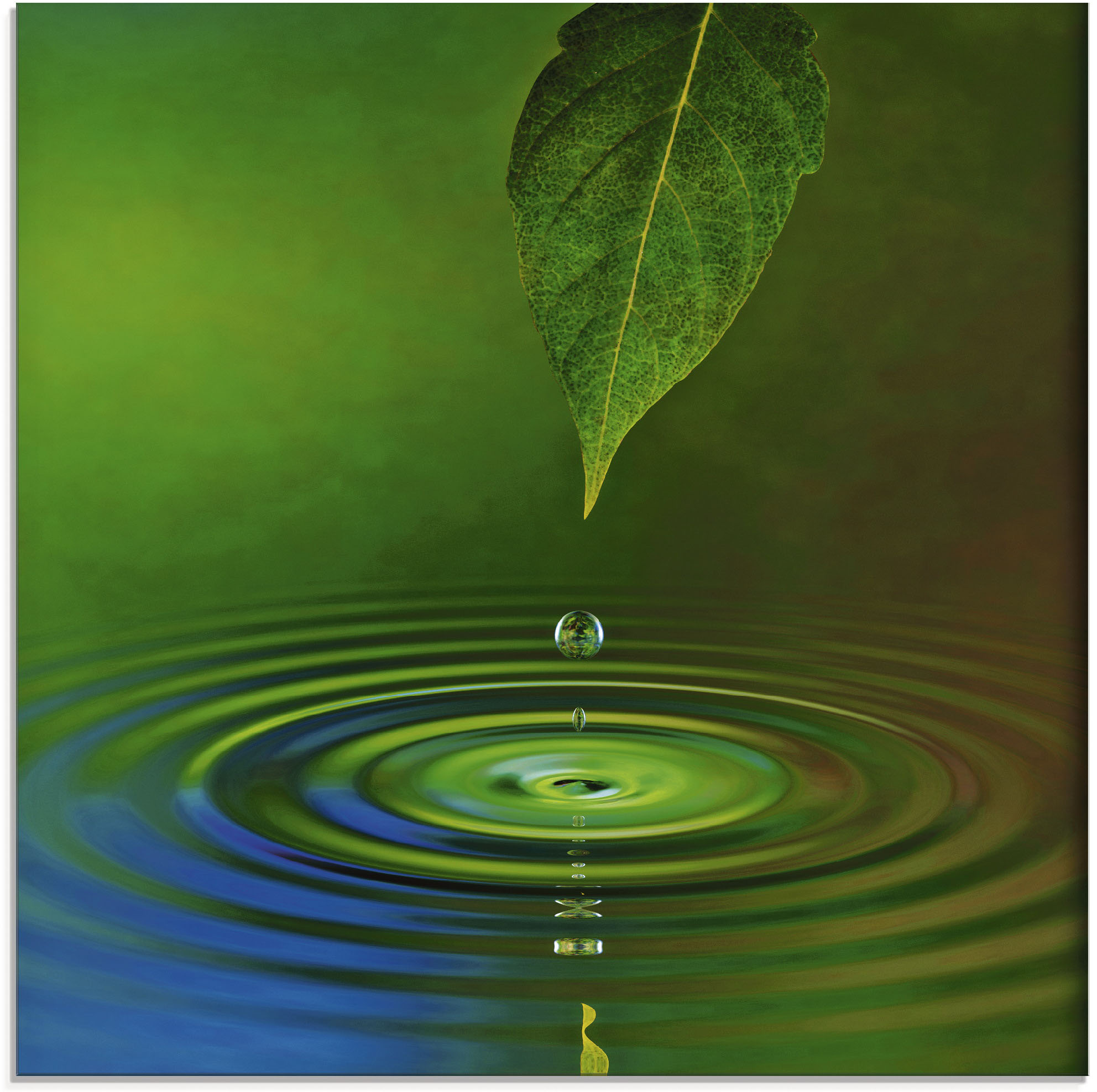 Artland Glasbild "Wassertropfen", Zen, (1 St.), in verschiedenen Größen günstig online kaufen