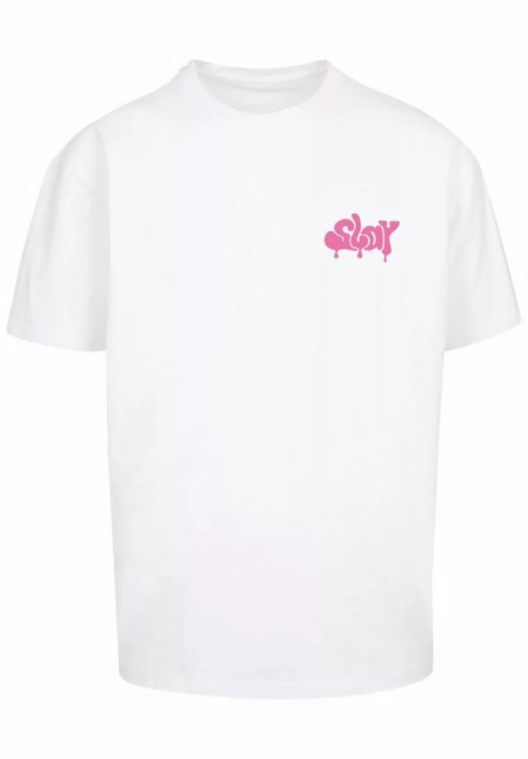 F4NT4STIC T-Shirt SLAY Jugenwort Pink Print günstig online kaufen