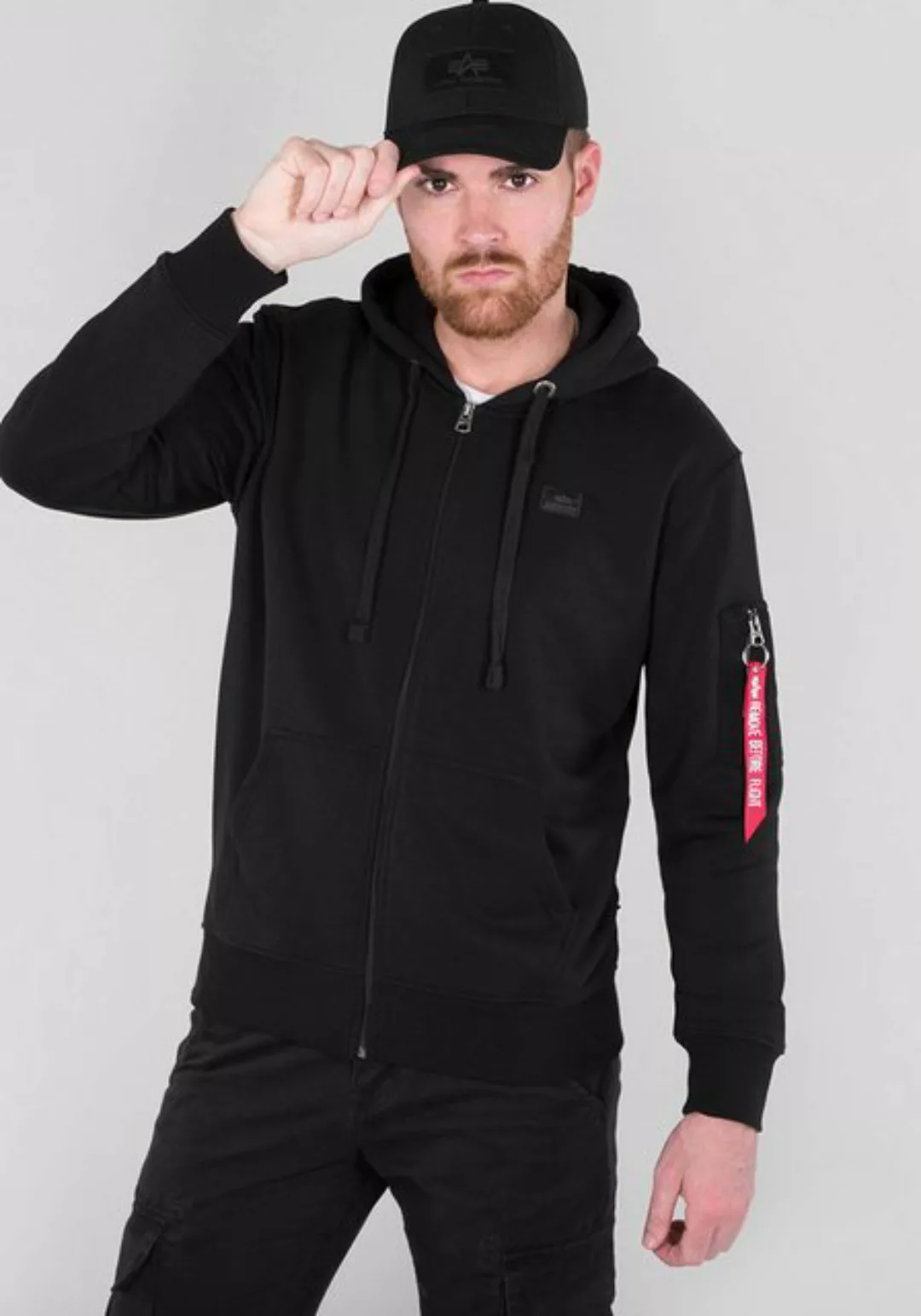 Alpha Industries Hoodie Alpha Industries Men - Hoodies X-Fit Zip Hoodie günstig online kaufen