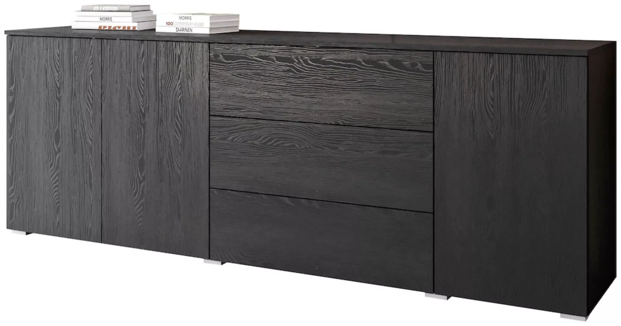 INOSIGN Sideboard "PARIS", (1 St.), Moderne 190cm breite grifflose Kommode, günstig online kaufen