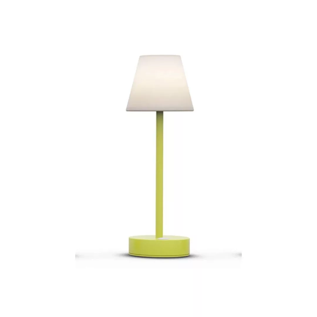 LED Akku Tischleuchte Lola Slim 30 in Lime 2W 160lm IP44 günstig online kaufen