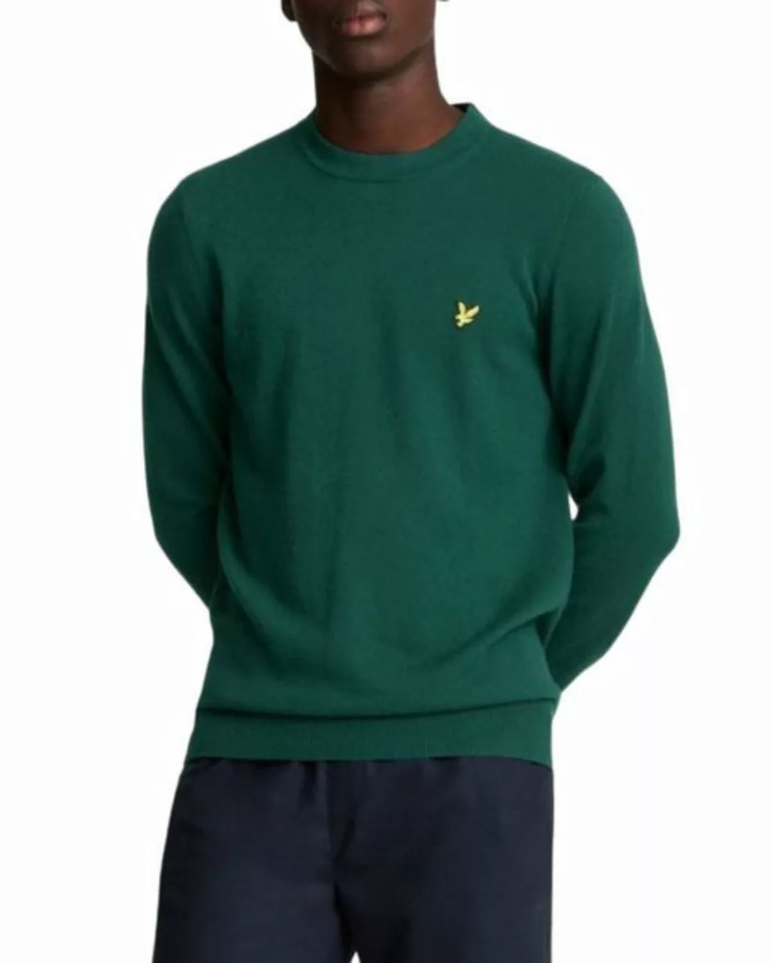 Lyle & Scott Strickpullover Herren Aus Merinowolle, Weich & Angenehm günstig online kaufen