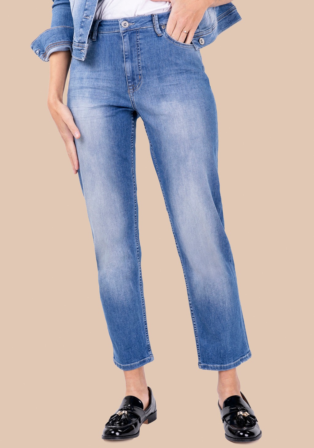 BLUE FIRE Straight-Jeans JULIE mit hoher Elastizität und ultimativen Komfor günstig online kaufen