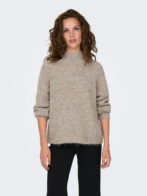 JACQUELINE de YONG Strickpullover Strickpullover Hoher Kragen Langarm 8009 günstig online kaufen