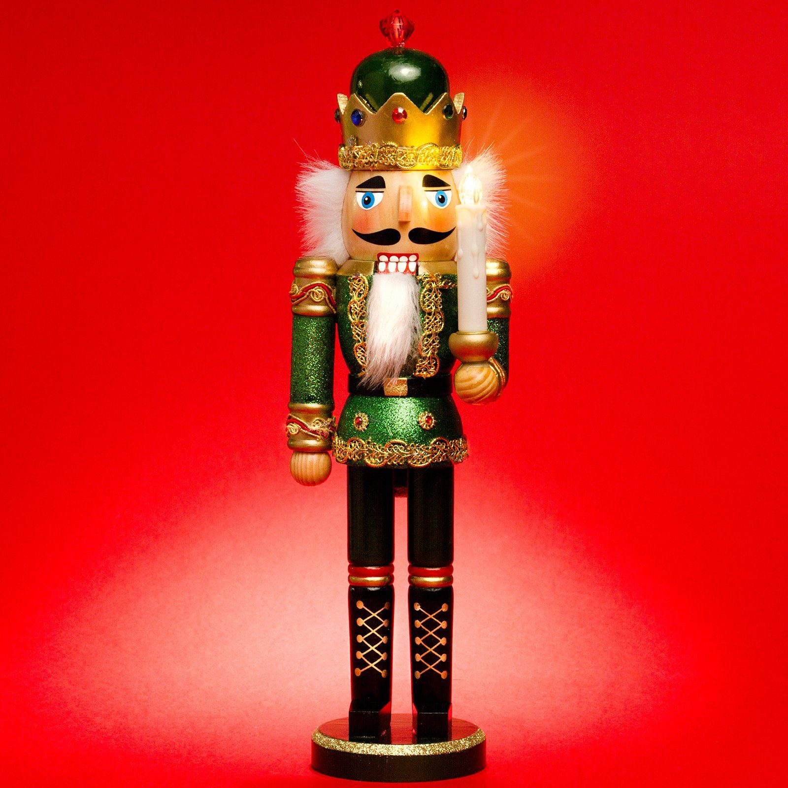 SIKORA Weihnachtsfigur NK-C XL Glitzer Deko günstig online kaufen