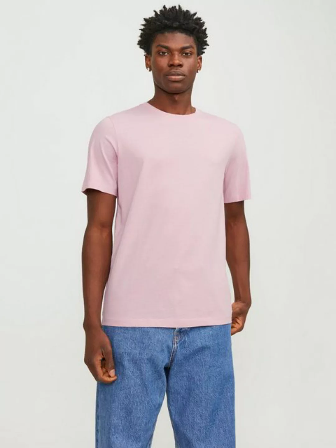 Jack & Jones Rundhalsshirt JJEORGANIC BASIC TEE SS O-NECK NOOS mit Rundhals günstig online kaufen