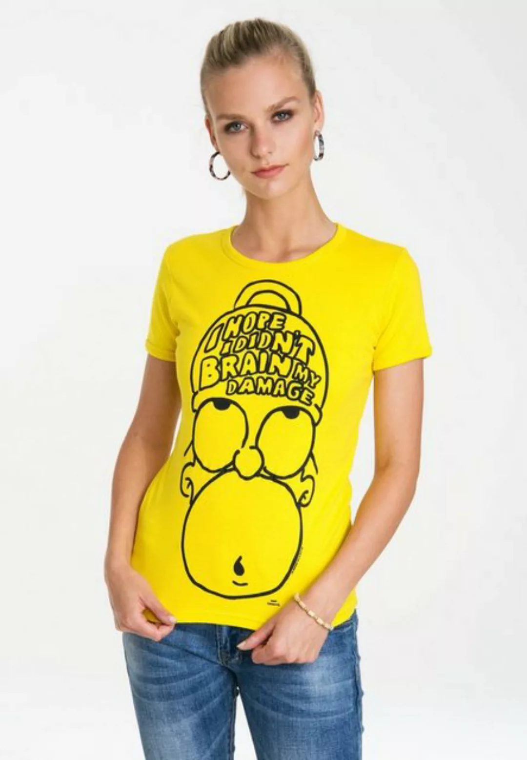 LOGOSHIRT T-Shirt Homer mit lizenziertem Originaldesign günstig online kaufen