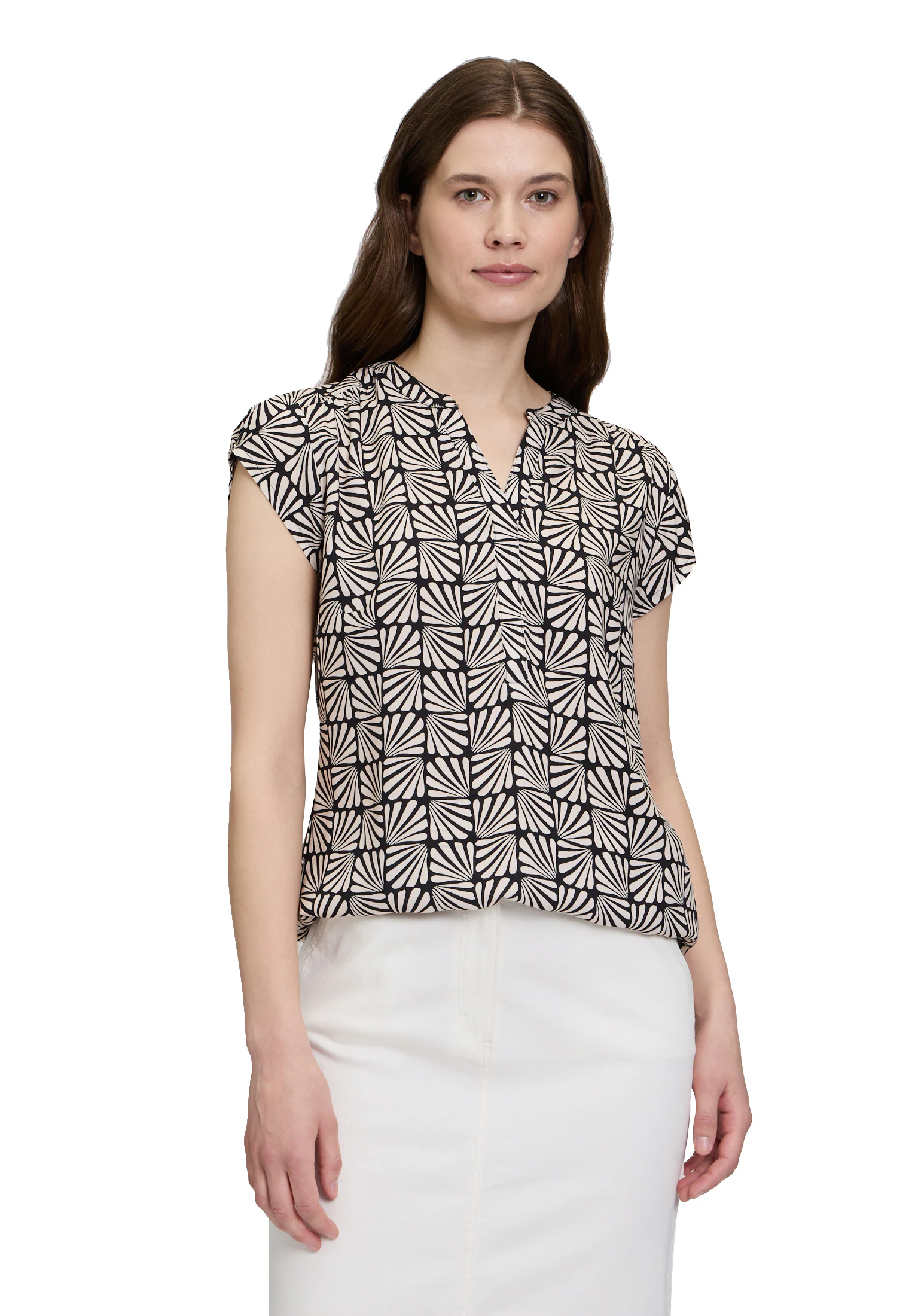 Betty Barclay Schlupfbluse "Betty Barclay Damen Schlupfbluse kurzarm" günstig online kaufen