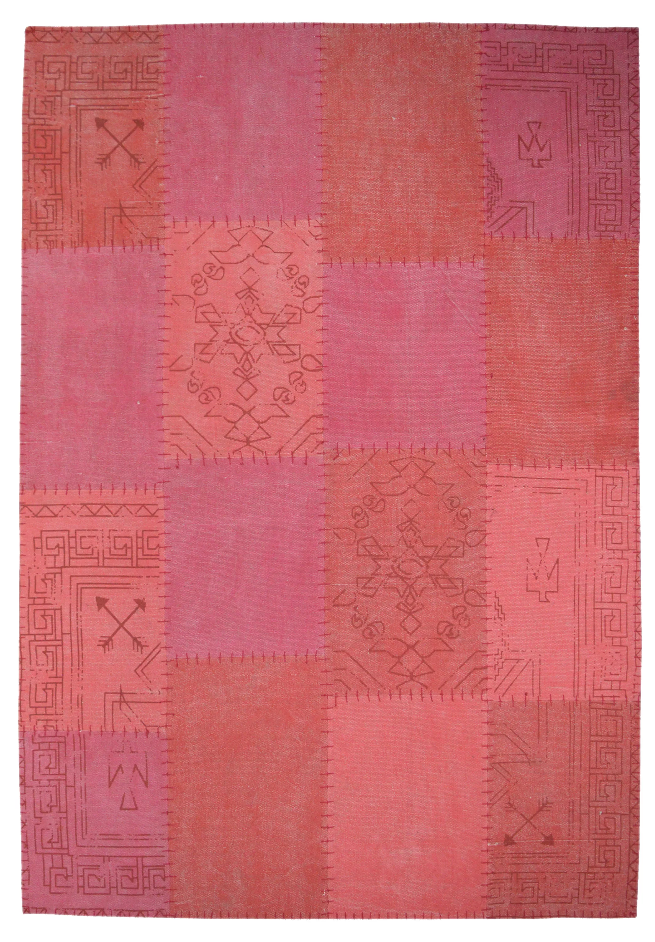 Kayoom Design-teppich Lyrical 210 Multi Rot 120cm X 170cm günstig online kaufen