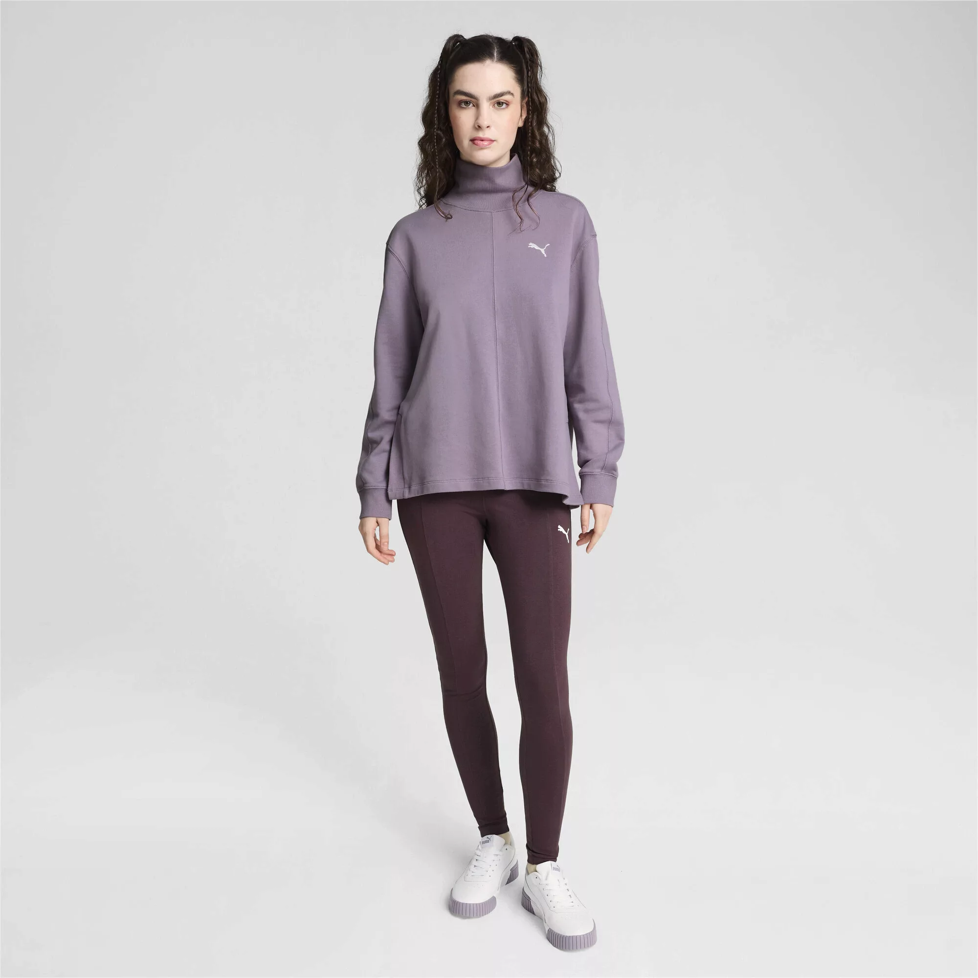 PUMA Sweatshirt "HER Hochgeschlossenes Sweatshirt Damen" günstig online kaufen