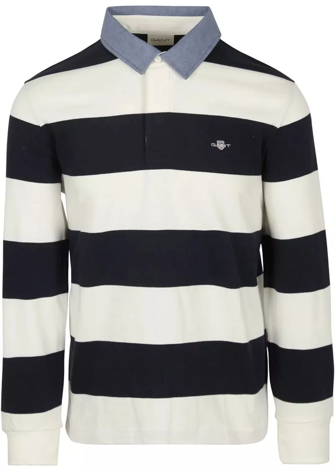 Gant Langarmshirt REG CHAMBRAY STRIPE HEAVY RUGGER günstig online kaufen