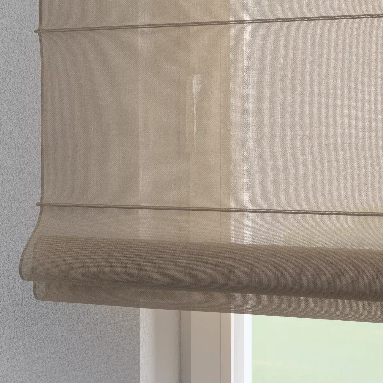 Dekoria Raffrollo Verona, beige, 50 x 60 cm günstig online kaufen