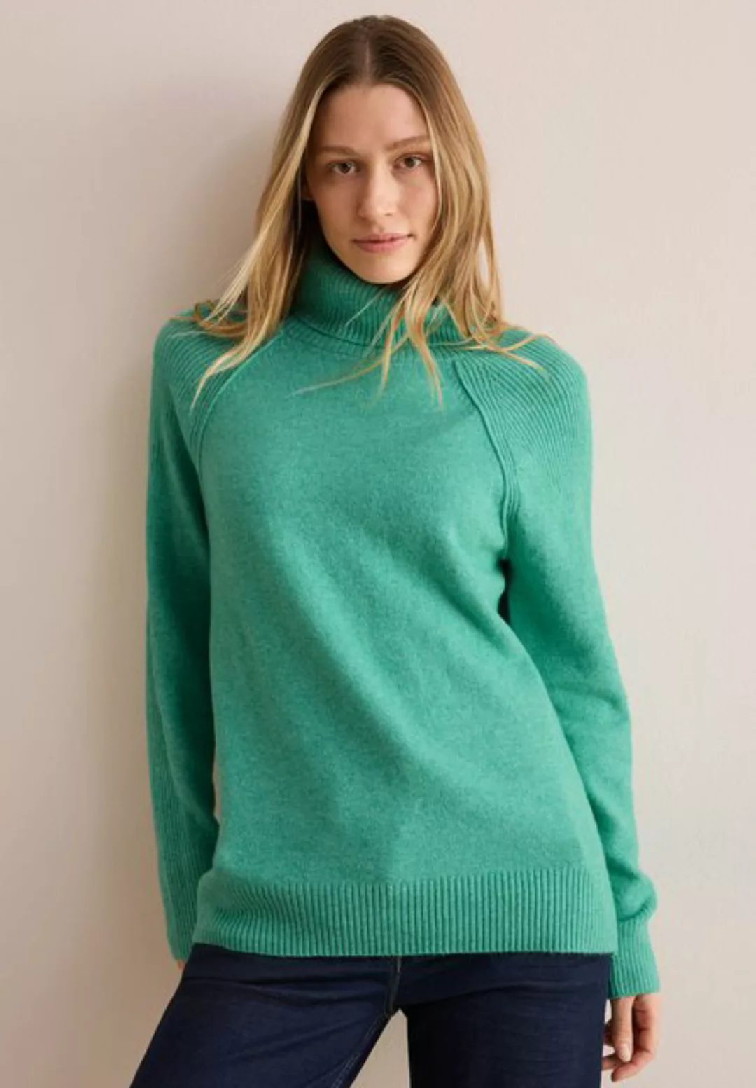 Cecil Strickpullover, im Melange Look günstig online kaufen