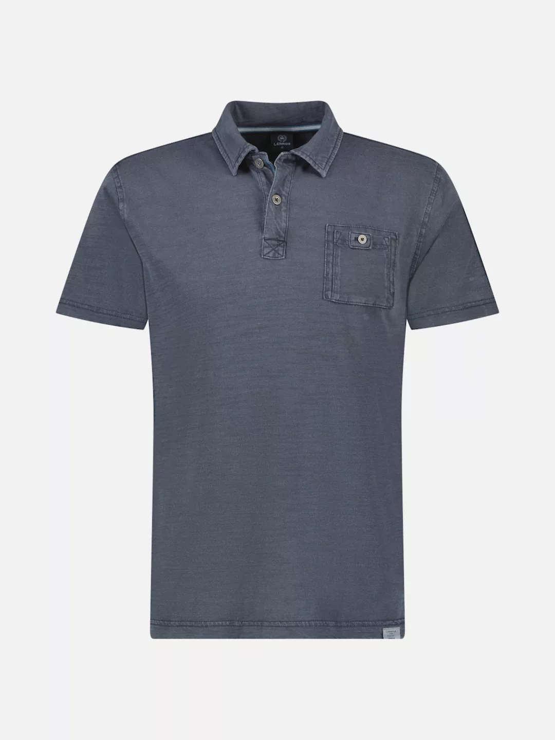 LERROS Poloshirt "LERROS Poloshirt in weicher, gewaschener Jerseyqualität" günstig online kaufen