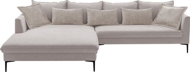 exxpo - sofa fashion Ecksofa Piazza, elegant und edel, Designsofa mit tolle günstig online kaufen