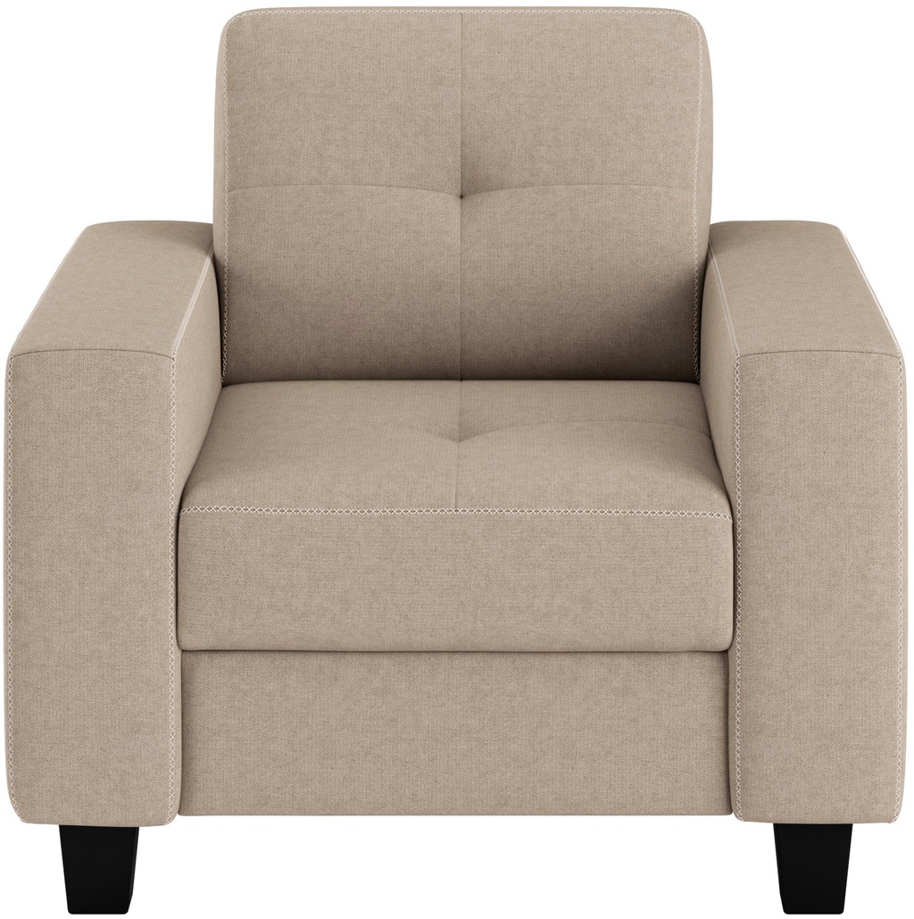 Places of Style Sessel »Varese«, Kreuznaht in beige günstig online kaufen