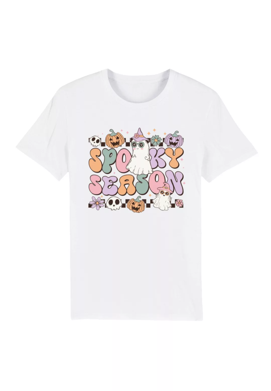 F4NT4STIC T-Shirt "Retro Halloween Spooky Season", Premium Qualität günstig online kaufen