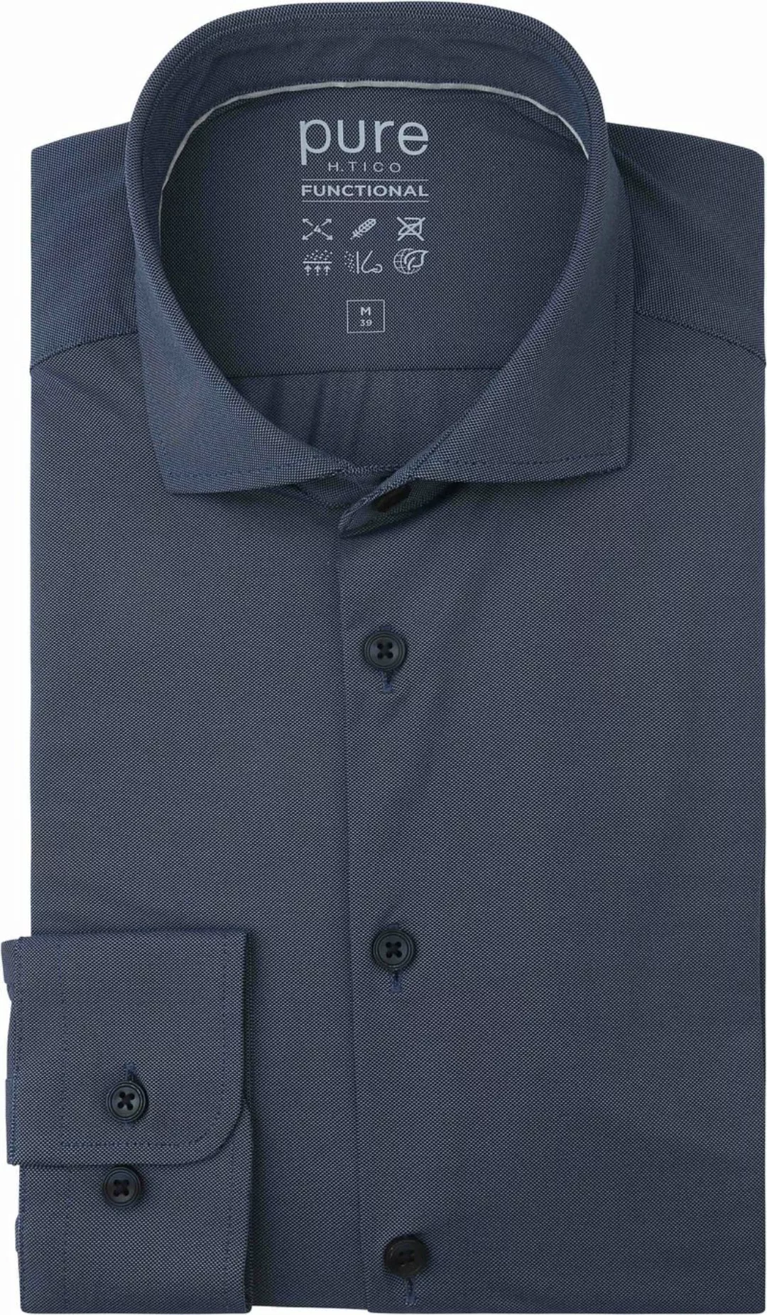 Pure Shirt Navy - Größe 39 günstig online kaufen