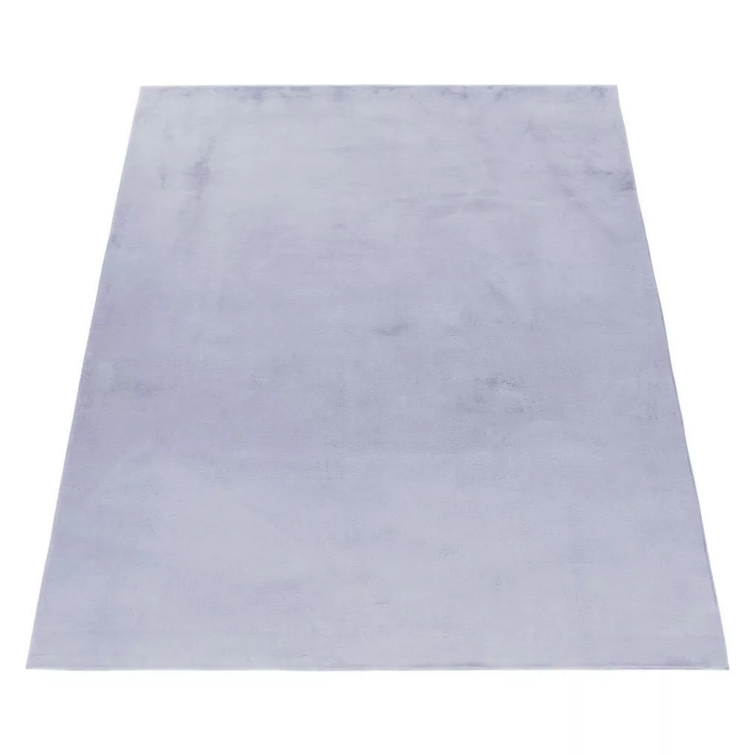 Ayyildiz Teppich POUFFY silber B/L: ca. 80x150 cm günstig online kaufen
