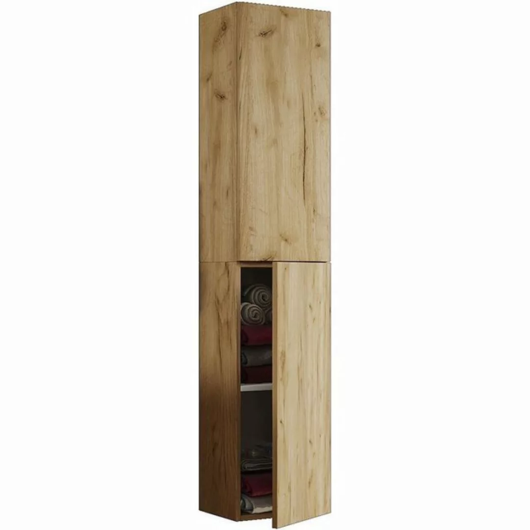 VCM Hochschrank Holz Badmöbel Bad Hochschrank Badschrank Lendas (1-St) günstig online kaufen