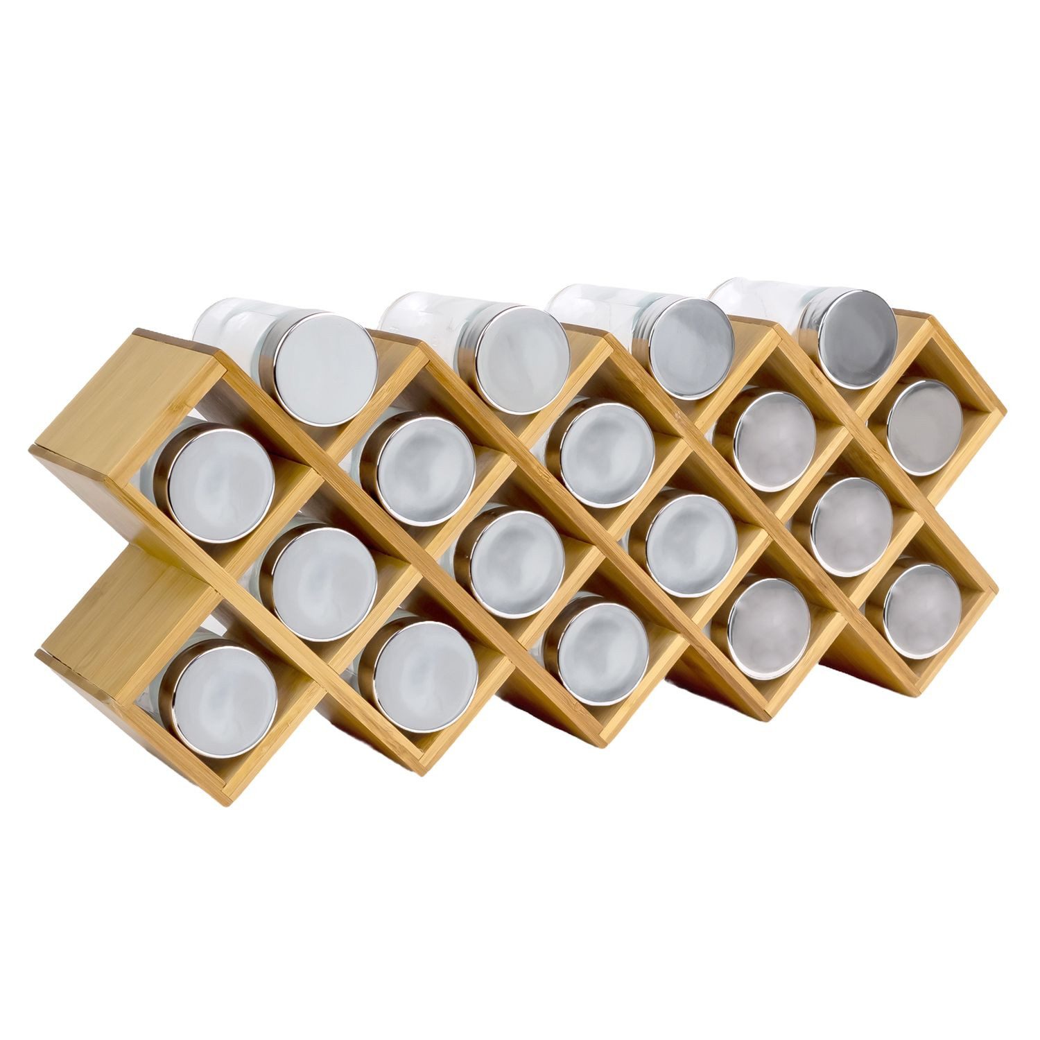 Intirilife Gewürzregal, Set 19-tlg., Küchenregal Set günstig online kaufen