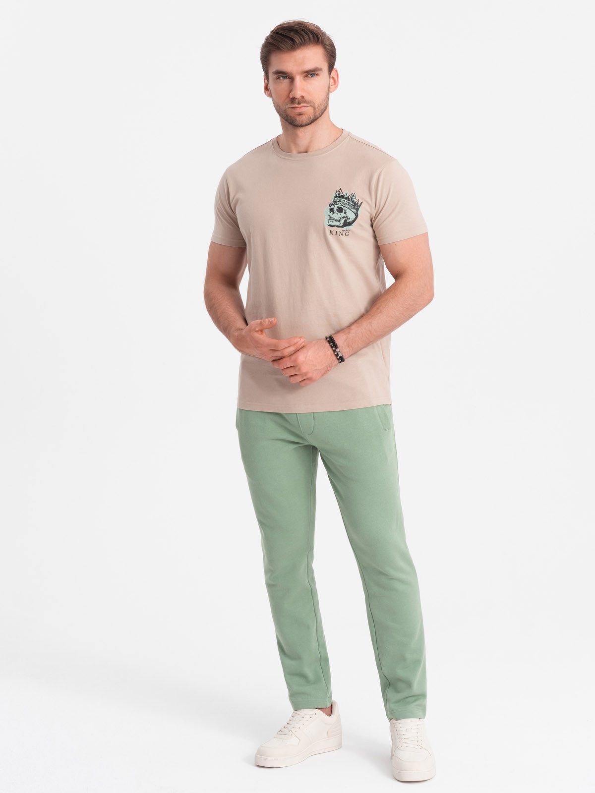 OMBRE Sweathose Herren Sweathose mit geradem günstig online kaufen
