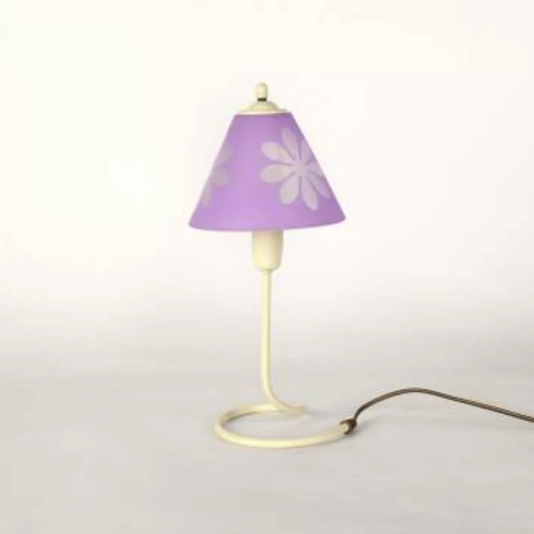 Niedliche Tischlampe Lila Mädchen Kinder Lampe günstig online kaufen