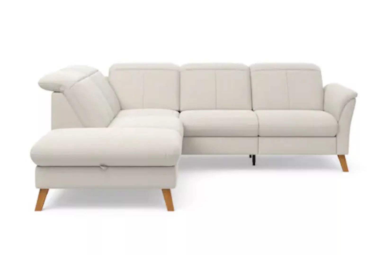sit&more Ecksofa »Romero L-Form«, wahlweise mit oder ohne TV-Funktion, Bett günstig online kaufen